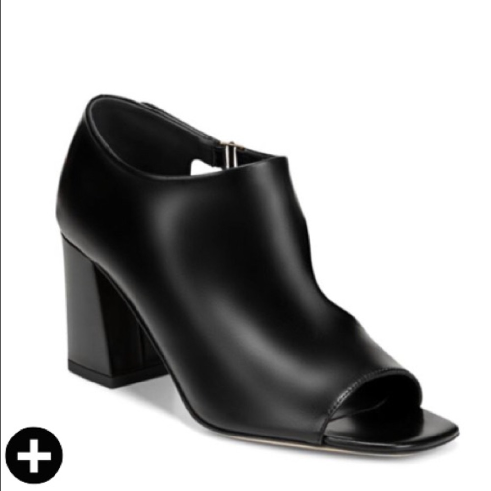 ⬇️ Via Spiga Eladine Peep Toe Bootie